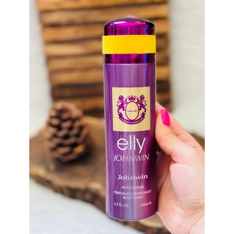 اسپری بدن زنانه جانوین مدل ellyy حجم 200 میلی لیتر
