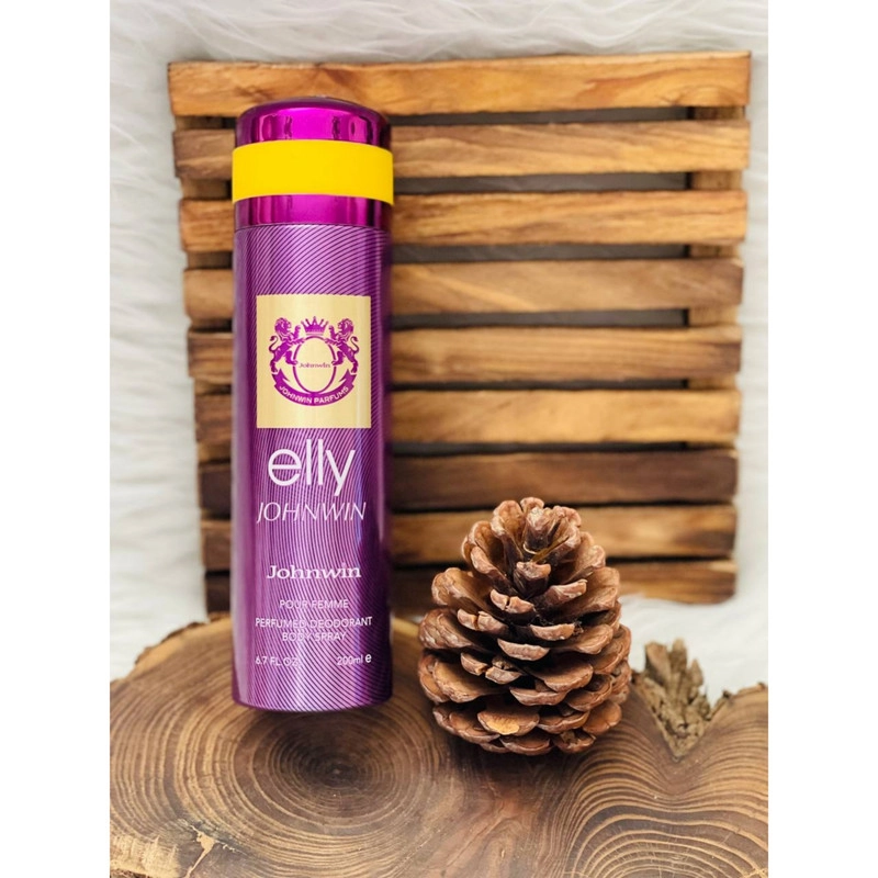اسپری بدن زنانه جانوین مدل ellyy حجم 200 میلی لیتر