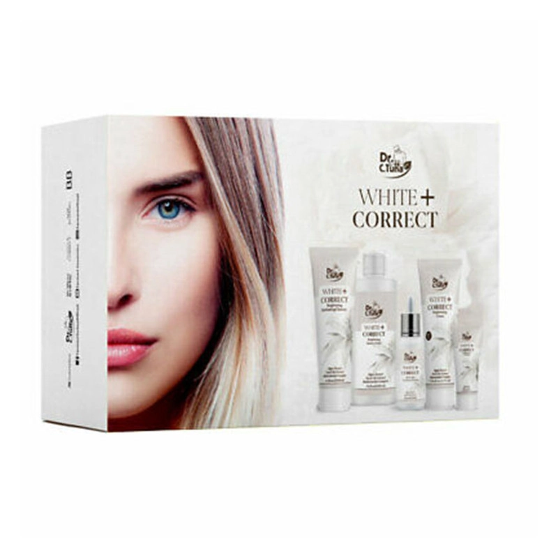 مجموعه مراقبت از پوست دکتر. جی تونا مدل WHITE CORRECT مجموعه 5 عددی
