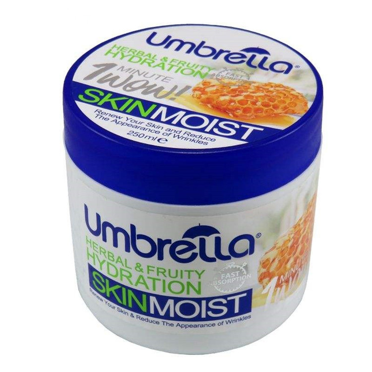کرم ژل آبرسان آمبرلا مدل Honey حجم 600 میلی لیتر به همراه کرم ژل آبرسان آمبرلا مدل Honey حجم 250 میلی لیتر
