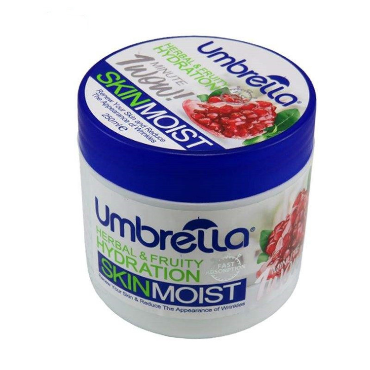 کرم ژل آبرسان آمبرلا مدل Pomegranate حجم 600 میلی لیتر به همراه کرم ژل آبرسان آمبرلا حجم 250 میلی لیتر