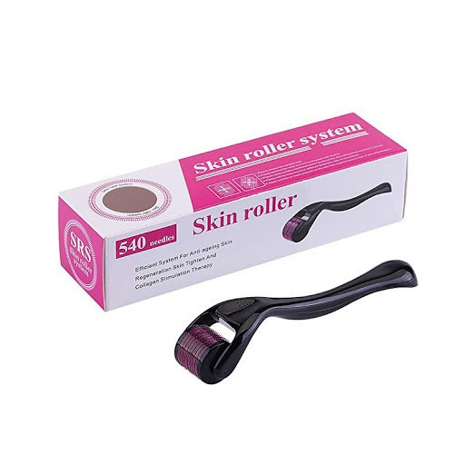 درمارولر 540 سوزنه Skin Roller مناسب میکرونیدلینگ خانگی، جوانسازی پوست، کاهش جای جوش، تحریک کلاژنسازی