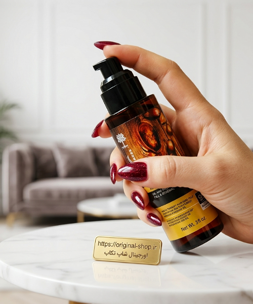 روغن مو آرگان و پروتئین لایتنس اصل ۱۰۰ میل ساخت مراکش جهت ترمیم و تقویت موهای آسیبدیده