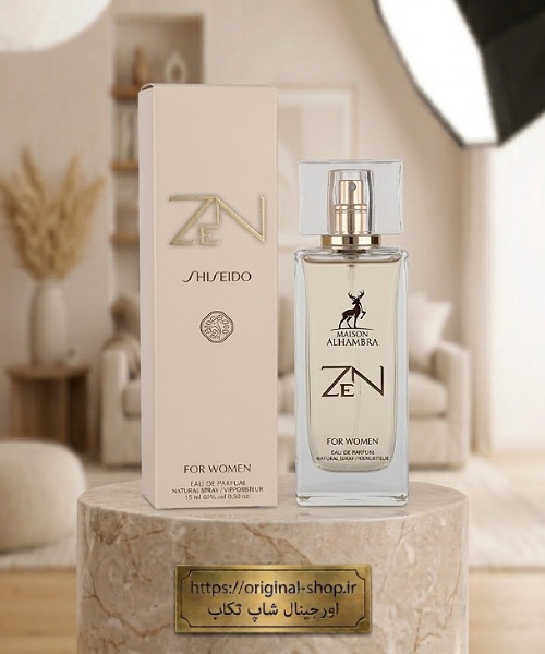 ​جعبه عطر زنانه طلایی شیسایدو زنShiseido Zan 3۵ میلی‌لیتر