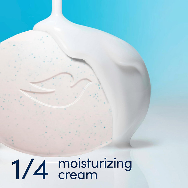 صابون شستشو لایهبردار داو مدل Gentle Exfoliating مناسب برای انواع پوست وزن 90 گرم